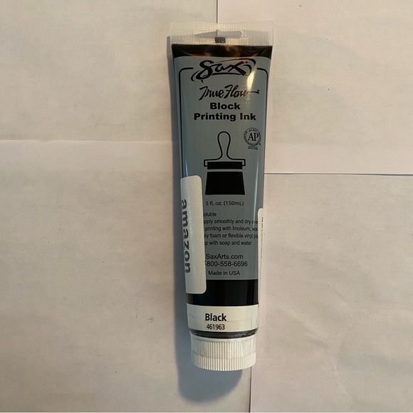 Sax Arts Art Sax Arts True Flow Block Printing Ink Black 46963 5 Fl